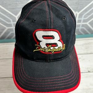 Vintage‎ Dale Earnhardt 3 Hat Cap Youth Velcro Chase Nascar Black One Size